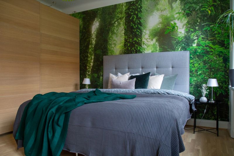 Bedroom Wallpaper Installation in Conroe, TX