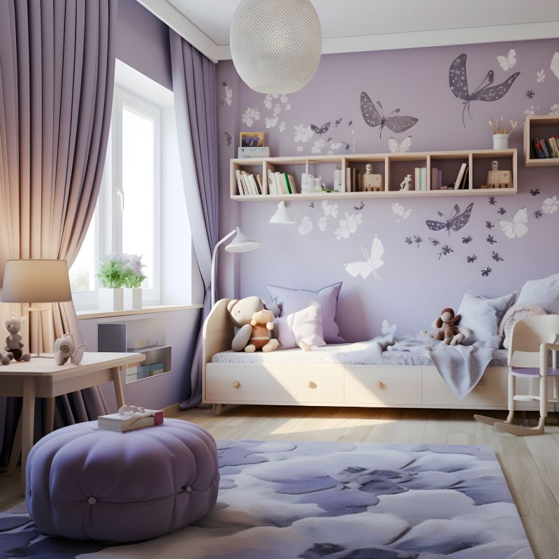 Nursery Wallpaper Installation in Olathe, KS